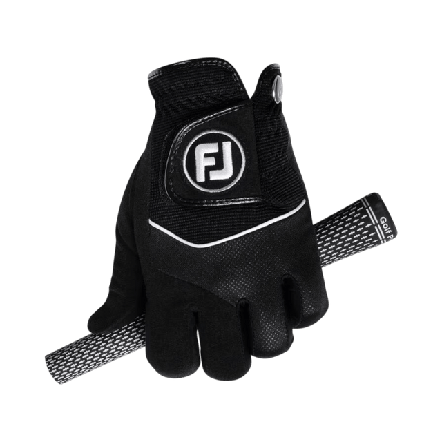 FootJoy RainGrip Black Gloves - One Golf