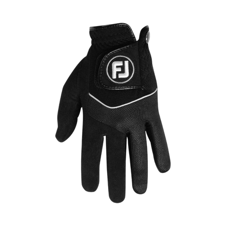 FootJoy RainGrip Black Gloves - One Golf