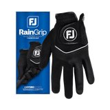 FootJoy RainGrip Black Gloves - One Golf