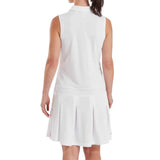 FootJoy EU Pleated White/Peach Women's Dress