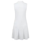 FootJoy EU Pleated White/Peach Women's Dress