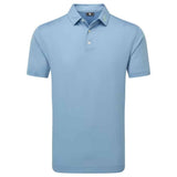 Footjoy Stretch Pique Solid Blue Jay Polo - One Golf