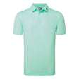 FootJoy Stretch Pique Solid Sea Glass Shirt - One Golf