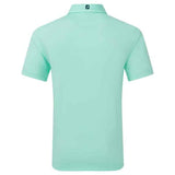 FootJoy Stretch Pique Solid Sea Glass Shirt - One Golf