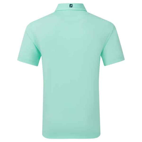 FootJoy Stretch Pique Solid Sea Glass Shirt - One Golf
