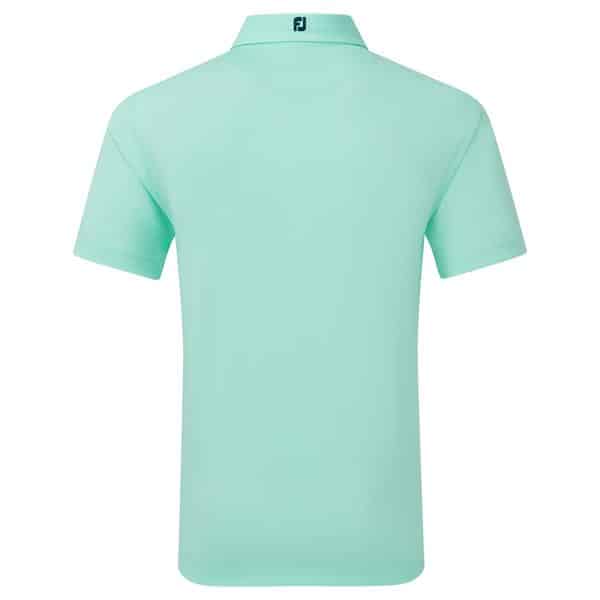 FootJoy Stretch Pique Solid Sea Glass Shirt - One Golf