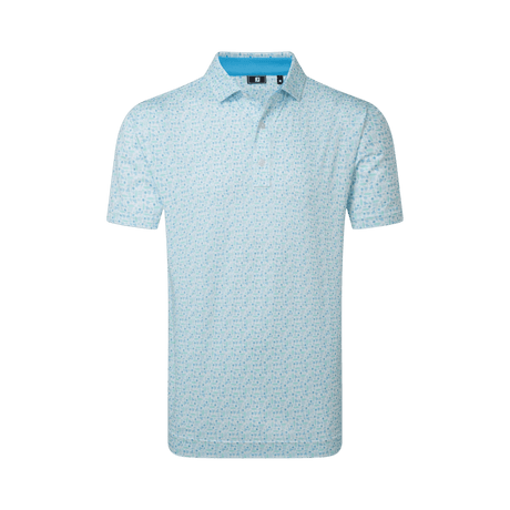 FootJoy Surfs Up Deep Reef/White/Sea Glass/Blue Reef Shirt - One Golf