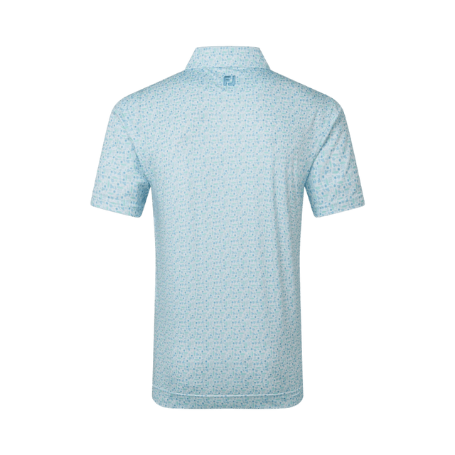 FootJoy Surfs Up Deep Reef/White/Sea Glass/Blue Reef Shirt - One Golf