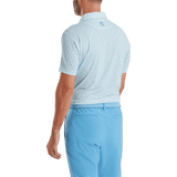 FootJoy Surfs Up Deep Reef/White/Sea Glass/Blue Reef Shirt - One Golf