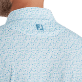 FootJoy Surfs Up Deep Reef/White/Sea Glass/Blue Reef Shirt - One Golf