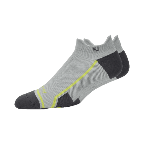 FootJoy Tech D.R.Y Roll Tab Grey Gris Socks - One Golf