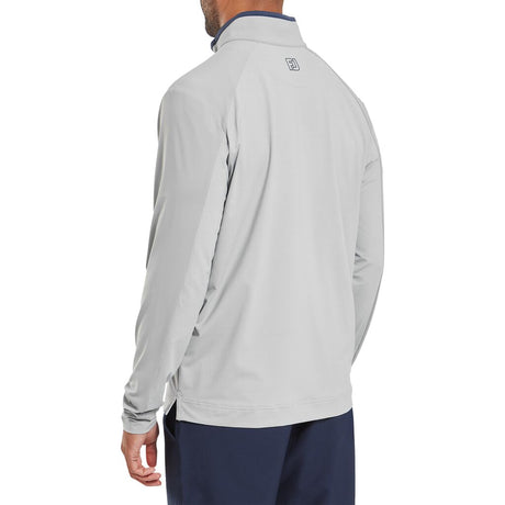 Footjoy Tempo Series EU Ribbed SLV Midlayer Grey - One Golf