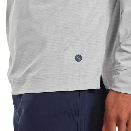Footjoy Tempo Series EU Ribbed SLV Midlayer Grey - One Golf