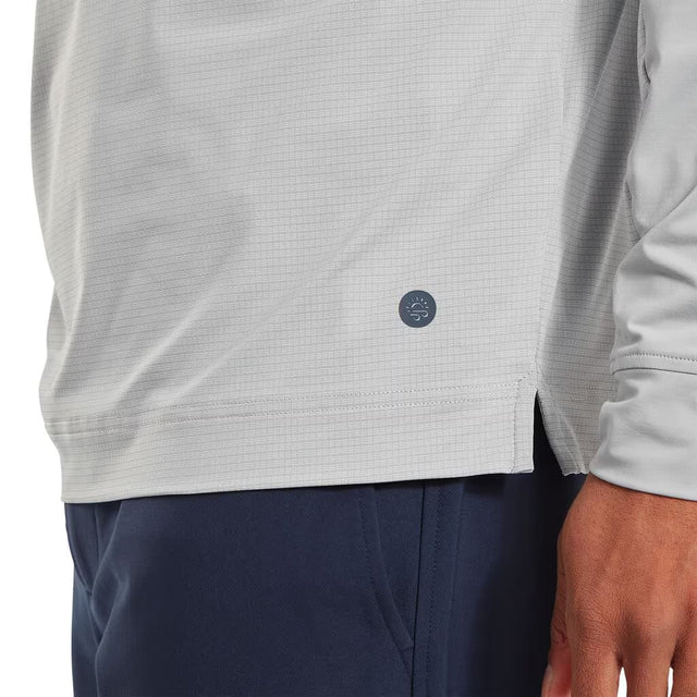 Footjoy Tempo Series EU Ribbed SLV Midlayer Grey - One Golf
