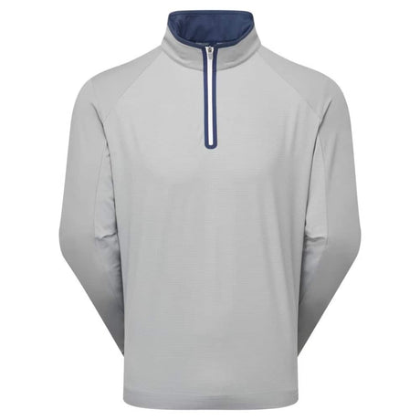 Footjoy Tempo Series EU Ribbed SLV Midlayer Grey - One Golf