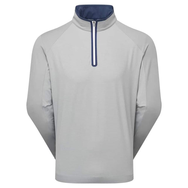 Footjoy Tempo Series EU Ribbed SLV Midlayer Grey - One Golf