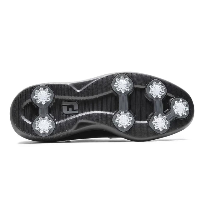 FootJoy Traditions Blucher Black Golf Shoe - One Golf