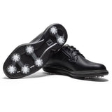 FootJoy Traditions Blucher Black Golf Shoe - One Golf