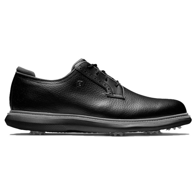 FootJoy Traditions Blucher Black Golf Shoe - One Golf