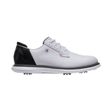 FootJoy Traditions Blucher White/Black/Red Golf Shoe - One Golf