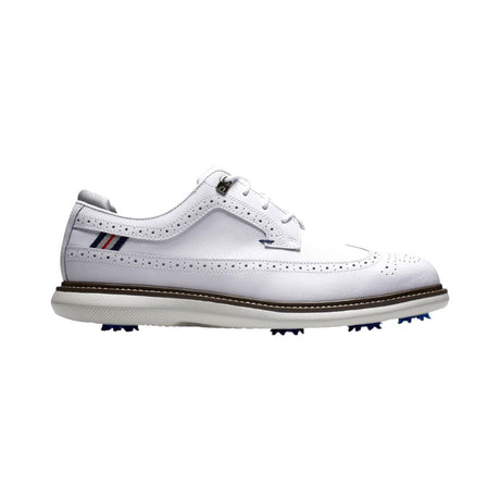 FootJoy Traditions White Wing Tip Golf Shoes - One Golf