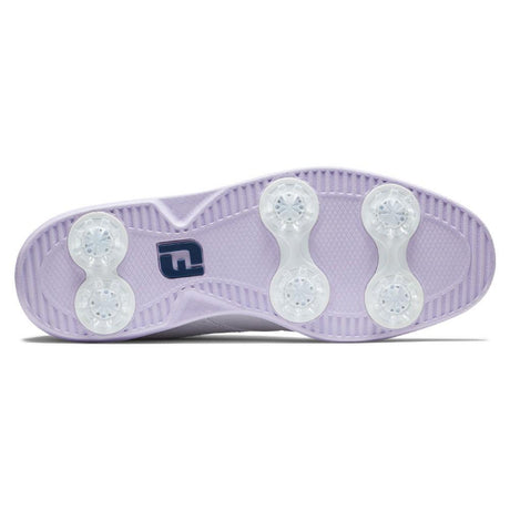 FootJoy Traditions White/Navy/Purple Shoes - One Golf