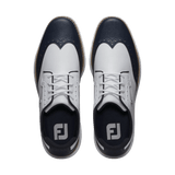 FootJoy Traditions White/Navy/White Ladies Golf Shoe - One Golf