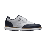 FootJoy Traditions White/Navy/White Ladies Golf Shoe - One Golf