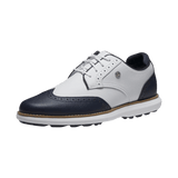 FootJoy Traditions White/Navy/White Ladies Golf Shoe - One Golf