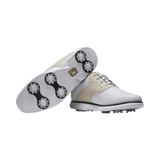 FootJoy Traditions White/Tan/Black Shoe - One Golf