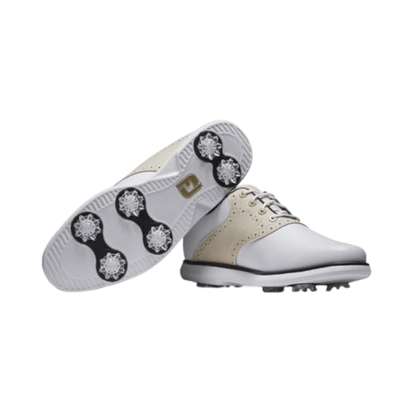 FootJoy Traditions White/Tan/Black Shoe - One Golf