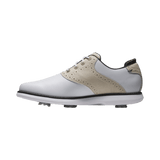 FootJoy Traditions White/Tan/Black Shoe - One Golf