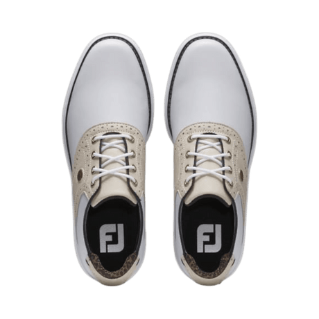 FootJoy Traditions White/Tan/Black Shoe - One Golf