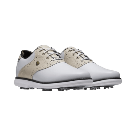 FootJoy Traditions White/Tan/Black Shoe - One Golf