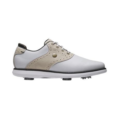 FootJoy Traditions White/Tan/Black Shoe - One Golf