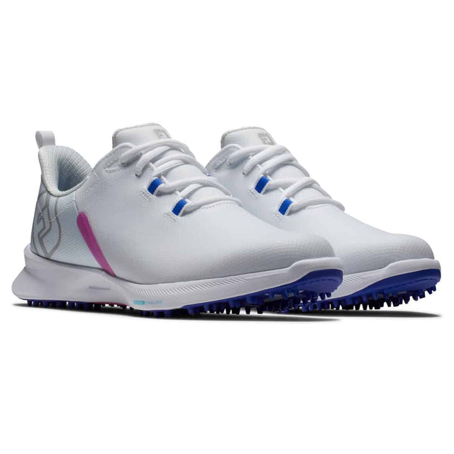 FootJoy Fuel Sport White/Pink Ladies Golf Shoes