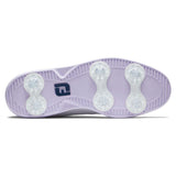 FootJoy Traditions White/Navy/Purple Shoes