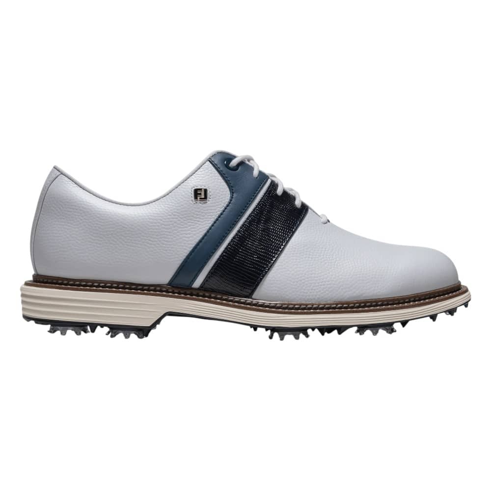 FootJoy Premiere Series Packard White/Navy Golf Shoe – One Golf