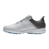 FootJoy Ladies Stratos White/Grey Golf Shoes