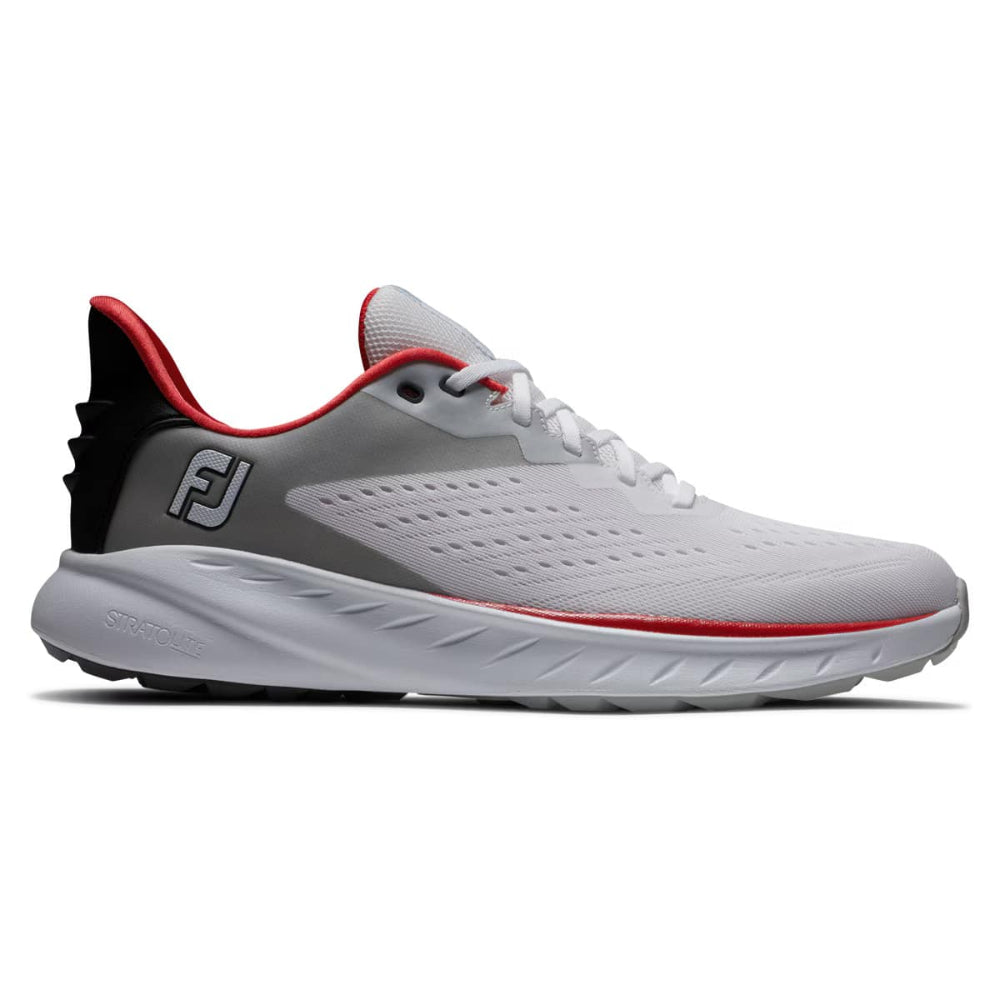 FootJoy Flex XP Men's White/Black/Red Golf Shoe – One Golf