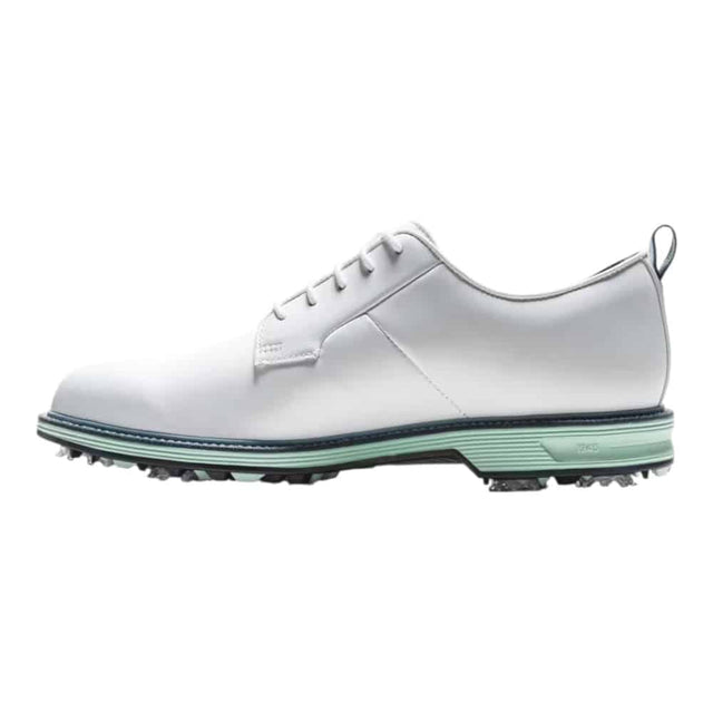 FootJoy Premier Series Field White/Mint/Blue Golf Shoe