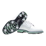 FootJoy Premier Series Field White/Mint/Blue Golf Shoe
