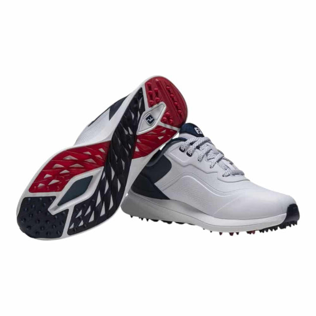 FootJoy Pro/SL White/Blue/Red Golf Shoe