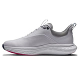 FootJoy Quantum White/Blue/Pink Golf Shoe