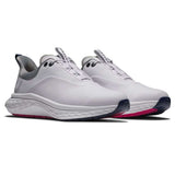 FootJoy Quantum White/Blue/Pink Golf Shoe