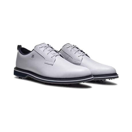 FootJoy Vanguard White Navy Green Shoe - One Golf