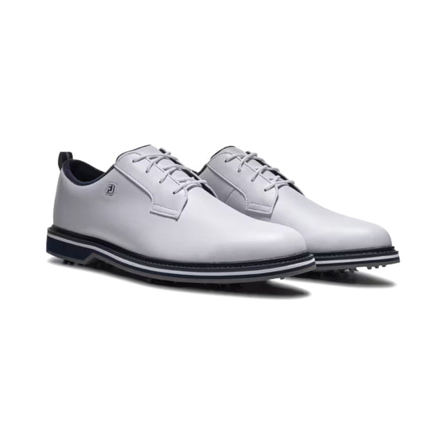 FootJoy Vanguard White Navy Green Shoe - One Golf