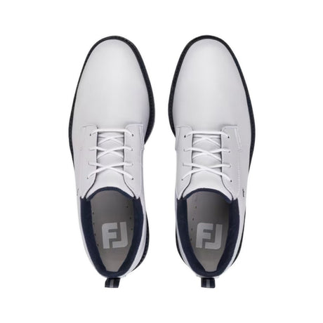 FootJoy Vanguard White Navy Green Shoe - One Golf