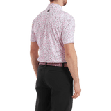 FootJoy Watercolour Print Pique Shirt - One Golf