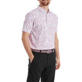 FootJoy Watercolour Print Pique Shirt - One Golf